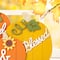 Glitzhome&#xAE; 16&#x22; Thanksgiving Wooden Pumpkins Table D&#xE9;cor